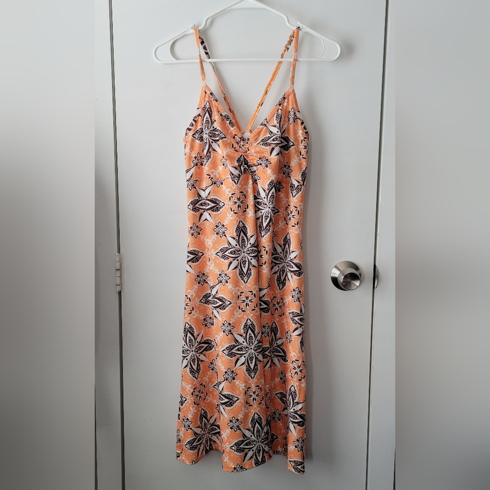 Prana orange dress